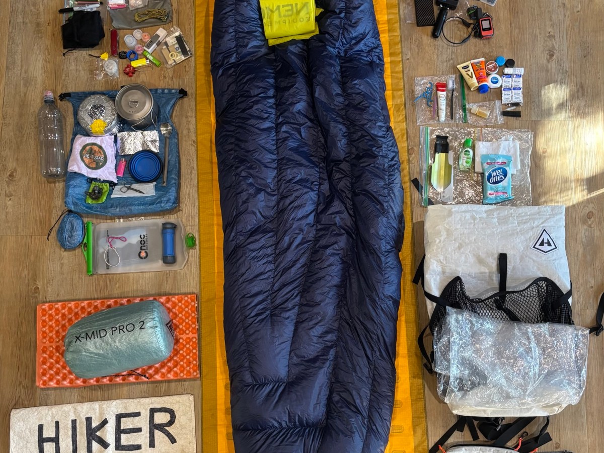 Gear for a 4.5 month&nbsp;thru-hike